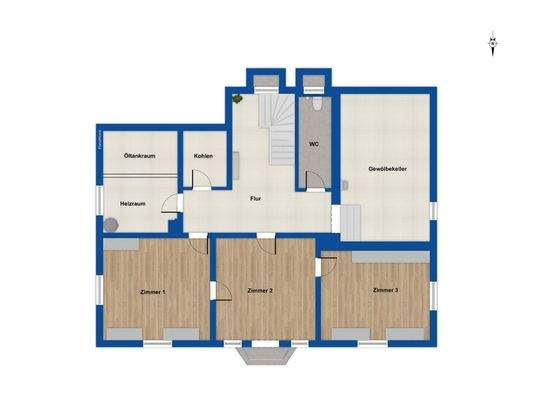 Grundriss Untergeschoss