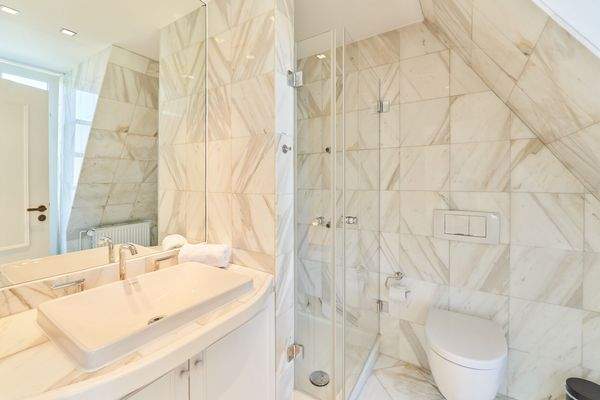 Badezimmer im Haus Luise 