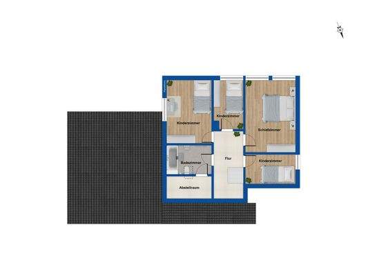 Grundriss Obergeschoss