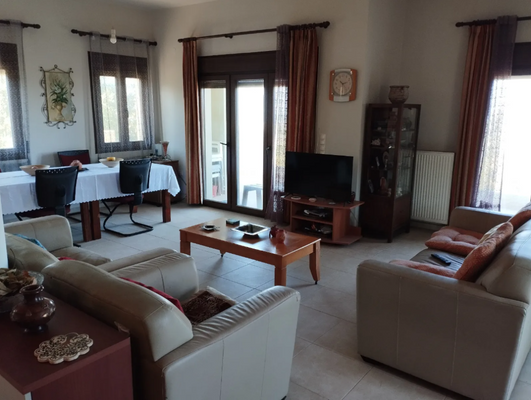 Kreta, Vasilies: Einfamilienhaus mit schöner Aussicht zu verkaufen