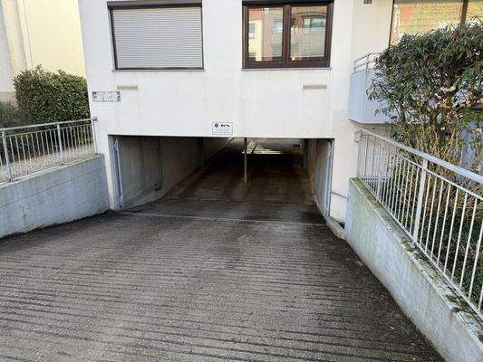 Zufahrt Tiefgarage