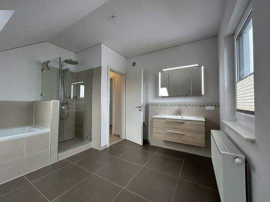 Badezimmer Dachgeschoss