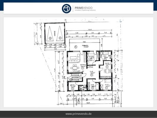 Grundriss EG Wohneinheit
