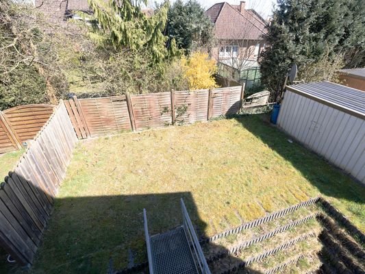 Ausblick Garten