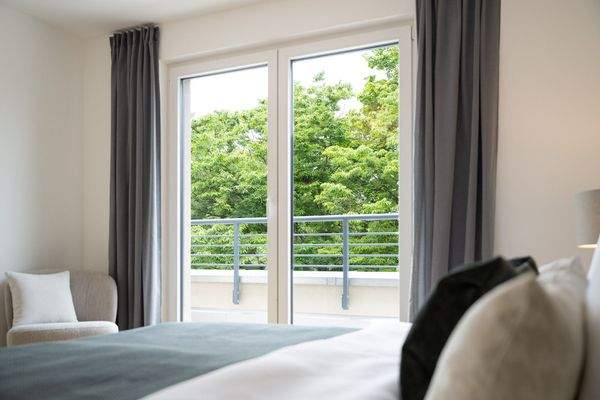 große Fensterfronten