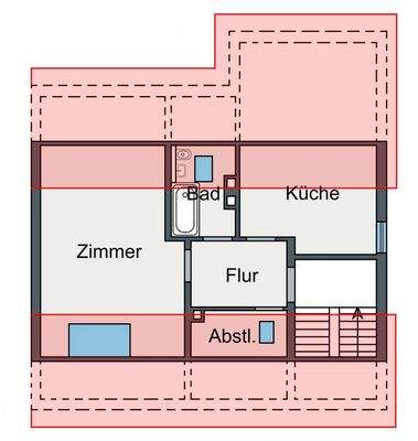 Grundriss Dachgeschoss