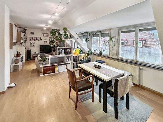 Dachgeschoss Wohn- und Essbereich