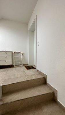 Treppenhaus, Wohnungseingang