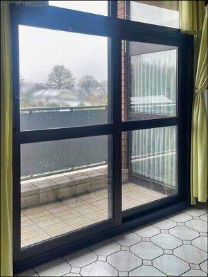 Loggia mit Gartenblick