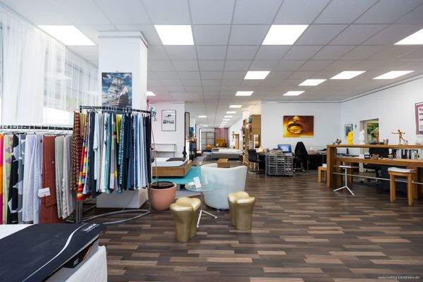 Blick in den Verkaufsbereich