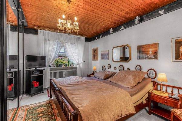 Schlafzimmer im Erdgeschoss 