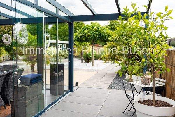 Die hochwertige Sommergarten- und Überdachkonstruktion