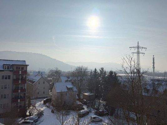 wolkenfreier Fernblick (manchmal)