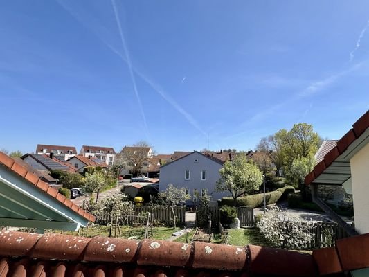 Blick von der Dachterrasse
