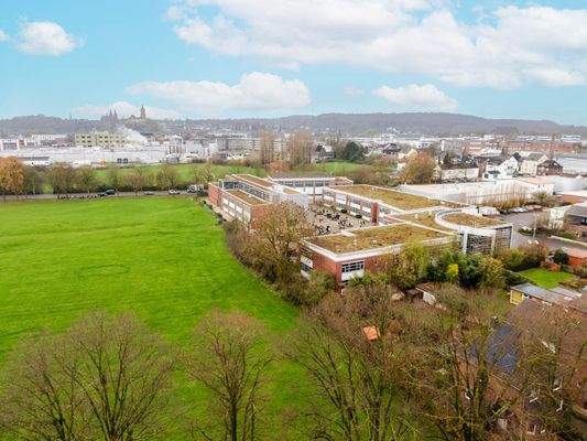 Luftaufnahme der unmittelbaren Umgebung