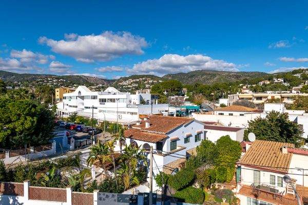 Blick von der Dachterrasse 