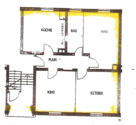 Grundriss Wohnung 2