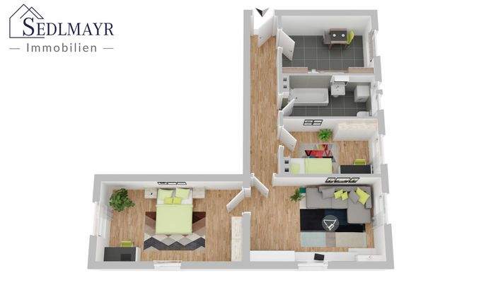 Grundriss Wohnung