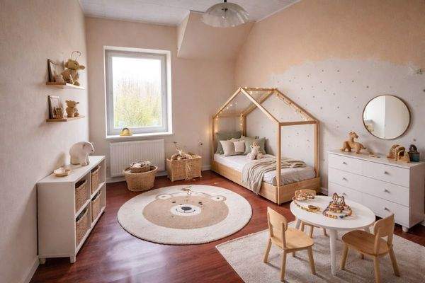 Kinderzimmer visualisiert