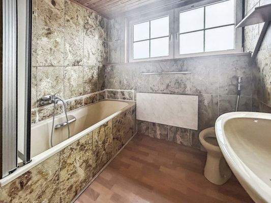 Badezimmer Dachgeschoss