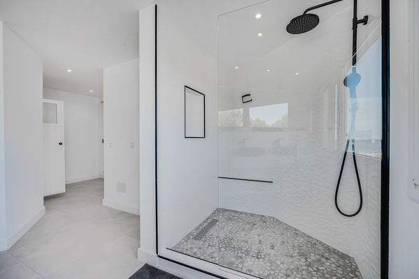 Shower in apartment in Magaluf