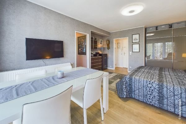 Wohn-und Schlafzimmer