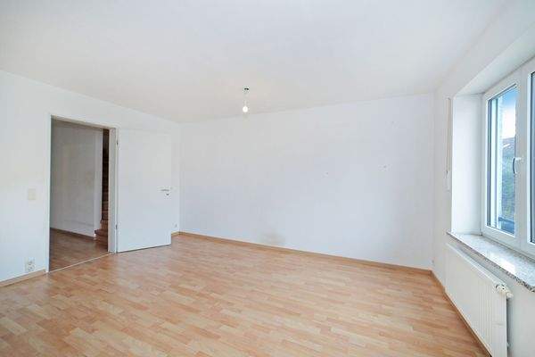 Schlafzimmer mit Gartenblick