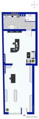 Grundriss beispielmöbliert