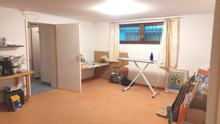 großer, beheizbarer Hobbyraum