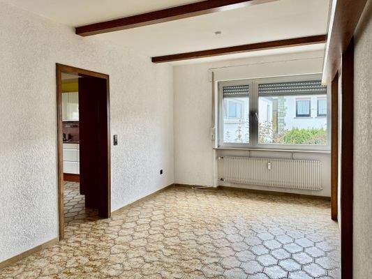 Essbereich vor der Küche