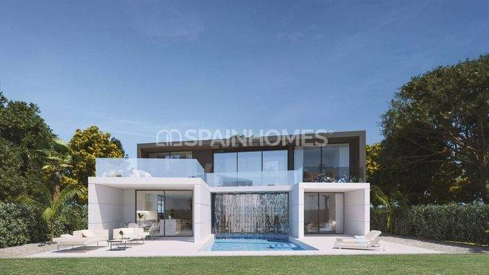 Spacious Villas with Golf Course View in Murcia