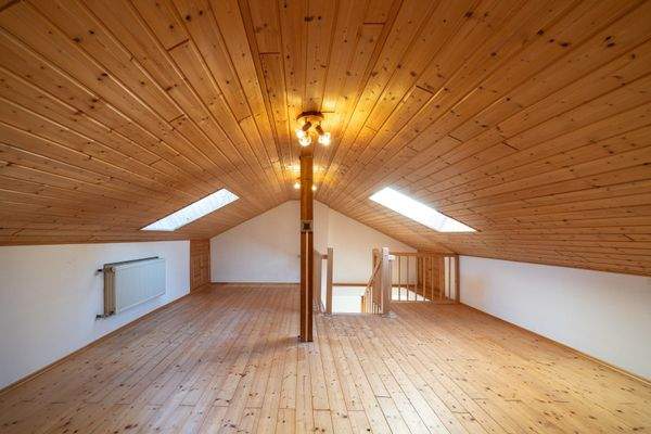 Hobbyraum im Dach