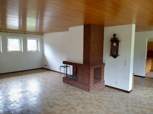 Wohnzimmer ,mit Kamin