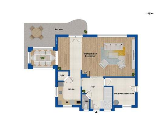 Grundriss Erdgeschoss