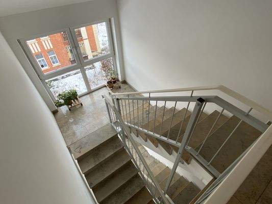 Gepflegtes Treppenhaus