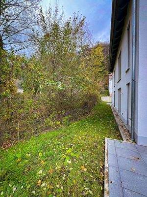 Garten hinter dem Haus