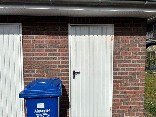 zugehöriger Außenabstellraum