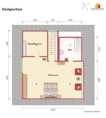 Grundriss Dachgeschoss