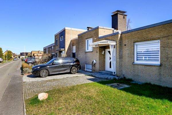 Blick in die Anliegerstrasse