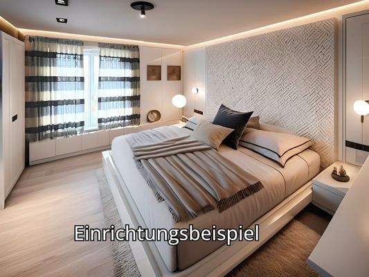 Schlafzimmer/  Einrichtungsbeispiel