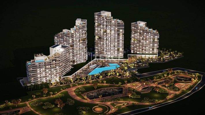 Real Estate in a Hotel-Like Complex in Long Beach İskele