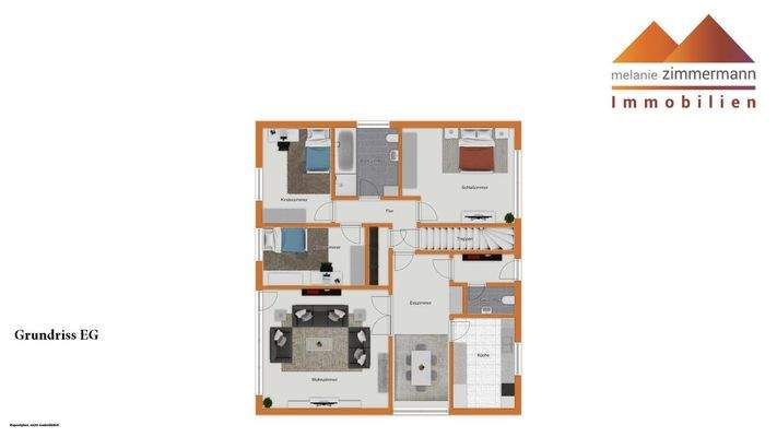 Grundriss EG visuell