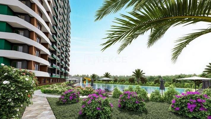 Apartments For Sale in Advantageous Location in Mersin Tece