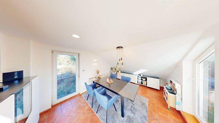 Esszimmer Perspektivwechsel