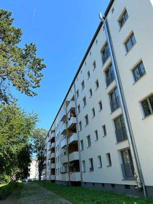 Außenanlage hinten mit Fenstern, Fassade 