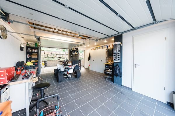 Garage mit WC