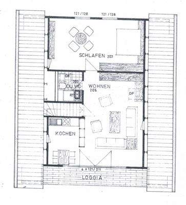 Grundriss Dachgeschoss