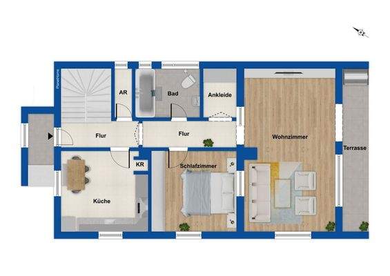 Grundriss Erdgeschoss