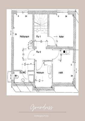 Grundriss Kellergeschoss