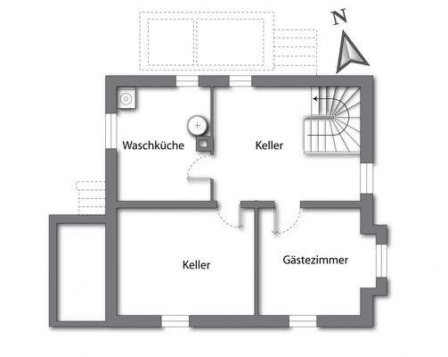 Grundriss Untergeschoss